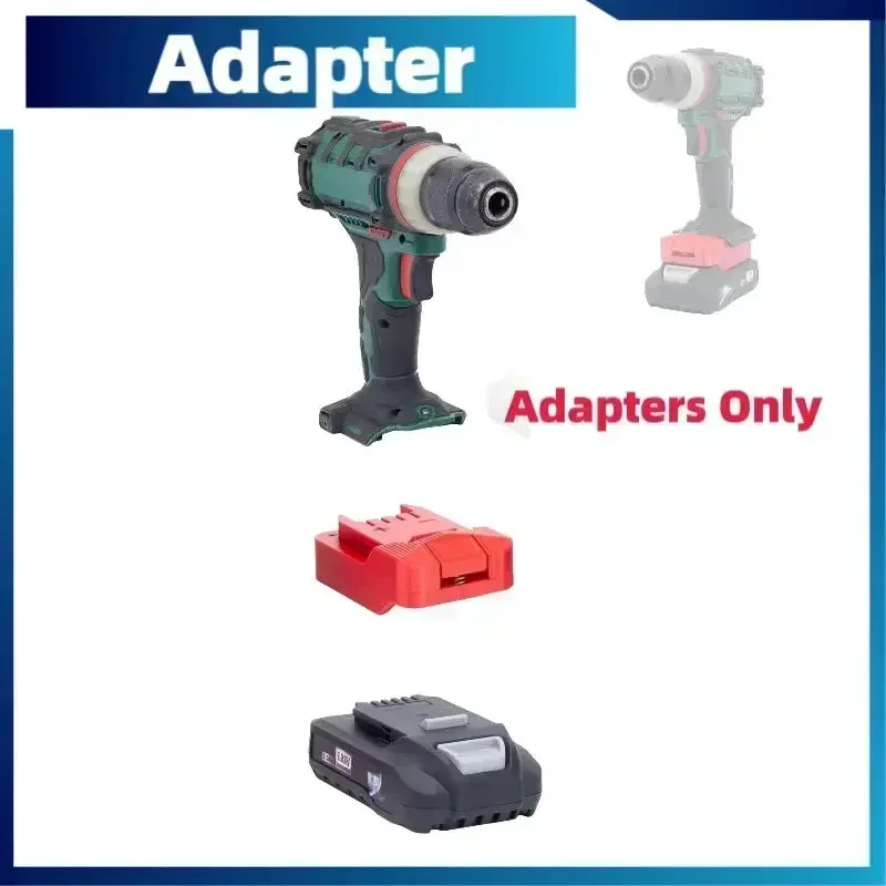 Per Adattatore Batteria Ferrex Per Aldi Ferrex Activ Energy To Parkside Lidl Tool X20V Adapter Performan (Senza Strumenti E Batteria)