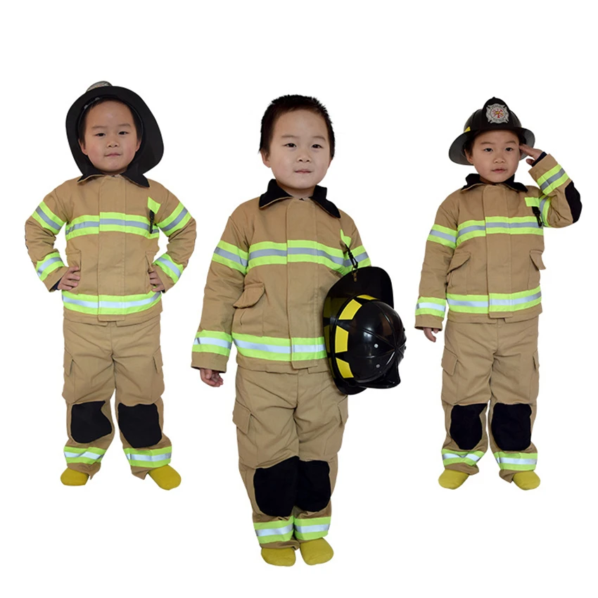 Bambini Di Alta Qualità Pompiere Sam Costumi Cosplay Cotone Lino Fantasia Festa Di Halloween Pompiere Uniforme Ragazzi Gioco Di Ruolo Abbigliamento Da