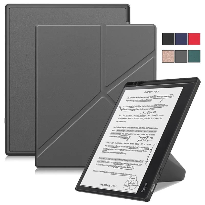 Per Kobo Elipsa 2E 2023 Cover 10.3 Pollici Magnetic Fold Stand Cover Intelligente In Pelle Per Funda Kobo Elipsa 2E Custodia Con Portamatite