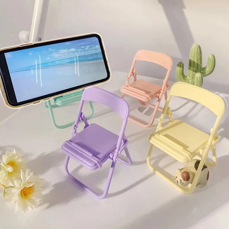 2022 Nuovo Supporto Mobile Tablet Simpatico Mini Supporto Pieghevole Per Smartphone Xiaomi Samsung Iphone 12 Ipad 8 5G Supporto Per Telefono