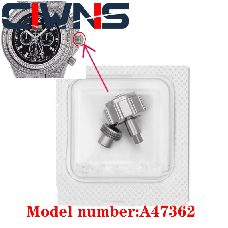 Accessori Corona Testa Orologio Per Breitling Bentley A47362