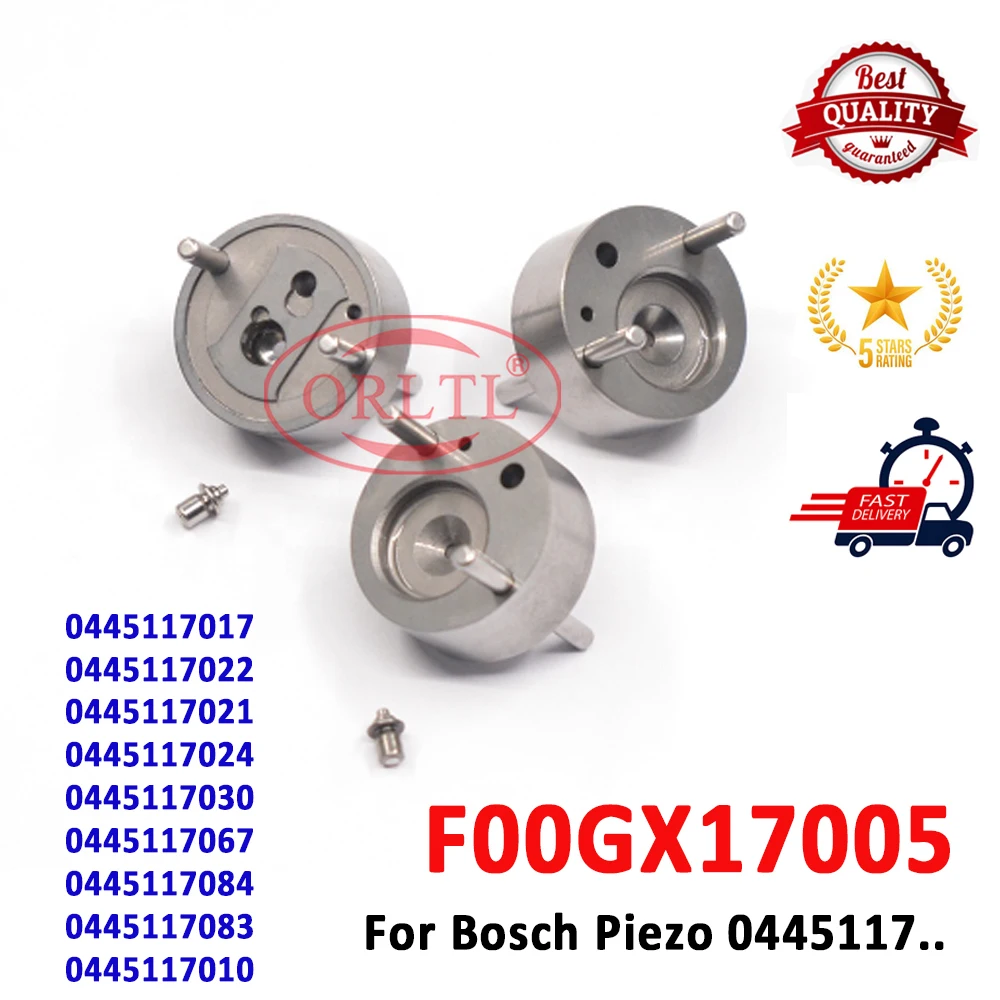 Orltl Nuovo Iniettore Diesel Della Valvola Dell'Iniettore Piezoelettrico F00Gx17005 0445117017 0445117022 0445117021 0445117024 0445117030 0445117067
