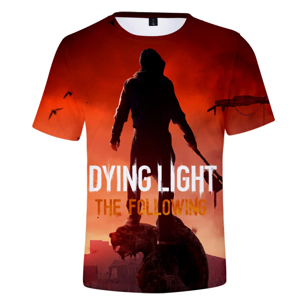 Dying Light 2 3D Print Primavera Estate Preppy Uomo/Donna Street Clothes T-Shirt Streetwear Kawaii Streetwear Style Tshirt