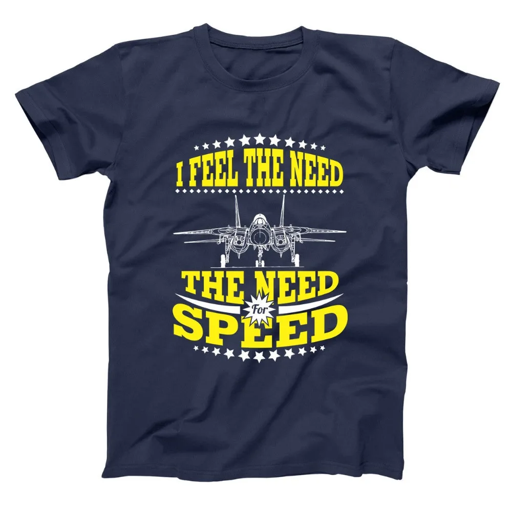 Bisogno Di Speed Top Gun Volley F14 Navy Movie Navy Basic Men 2019 Nuovo Arrivo Stringer Men Free China Post Shipping T Shirt