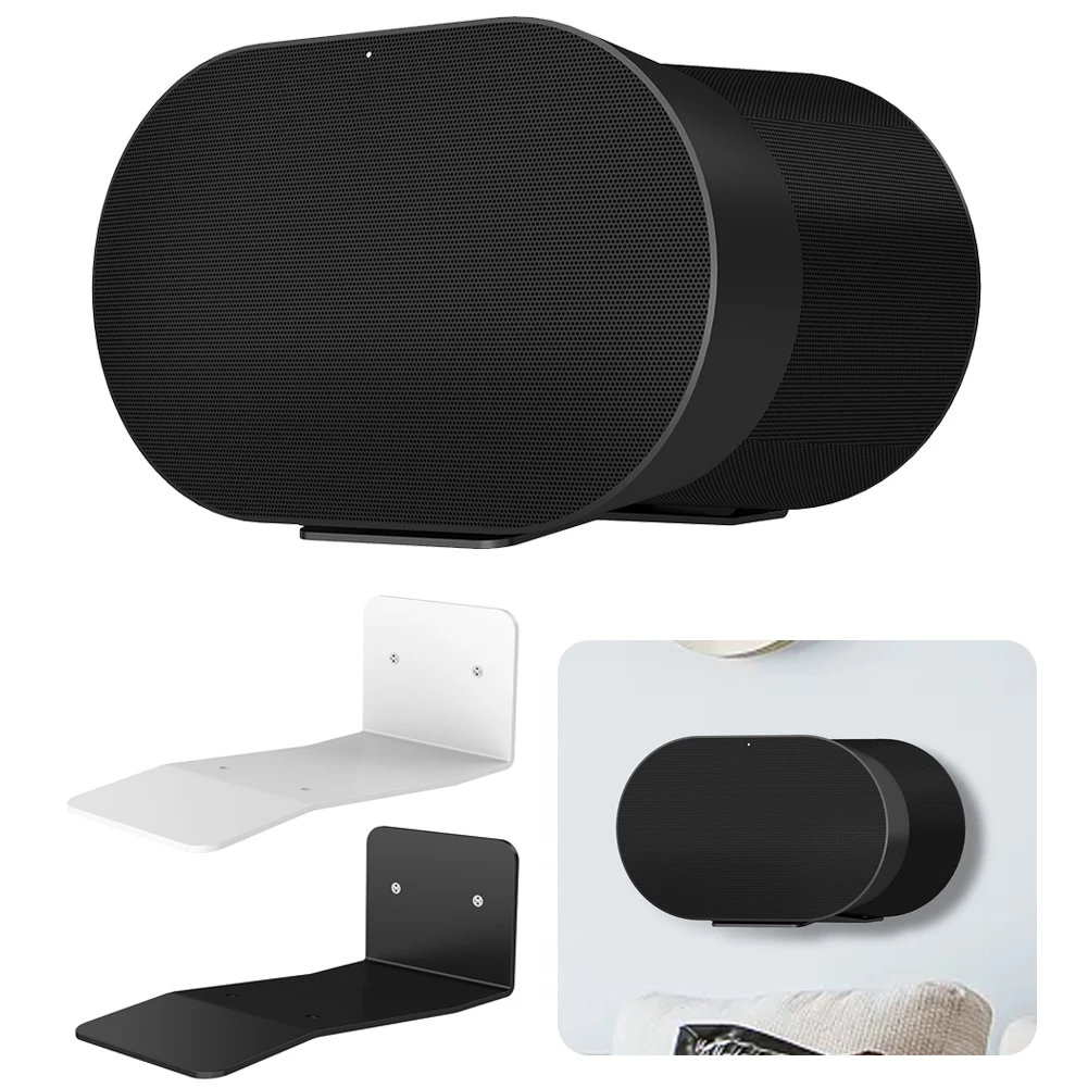 Supporto Per Montaggio A Parete Per Sonos Era 300 Mini Smart Speaker Outlet Holder Staffa Salvaspazio Mensola A Parete Sound Box Stand Home Decor