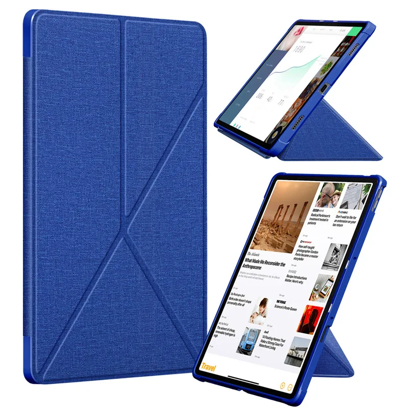 Per Lenovo Tab P11 Pro P11Pro Xiaoxinpad Tb-J606F 2021 Custodia Multi-Pieghevole Tablet Stand Per Lenovo Tab P11 Pro Cover