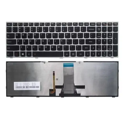 Tastiera Retroilluminata Usa Per Lenovo G50-30 G50-45 G50-70 G50-70M 50-70 Z50-75 Z70-80 Z70-80 300-15Ibr 300-15Isk B51-30 B51-35A B51-80