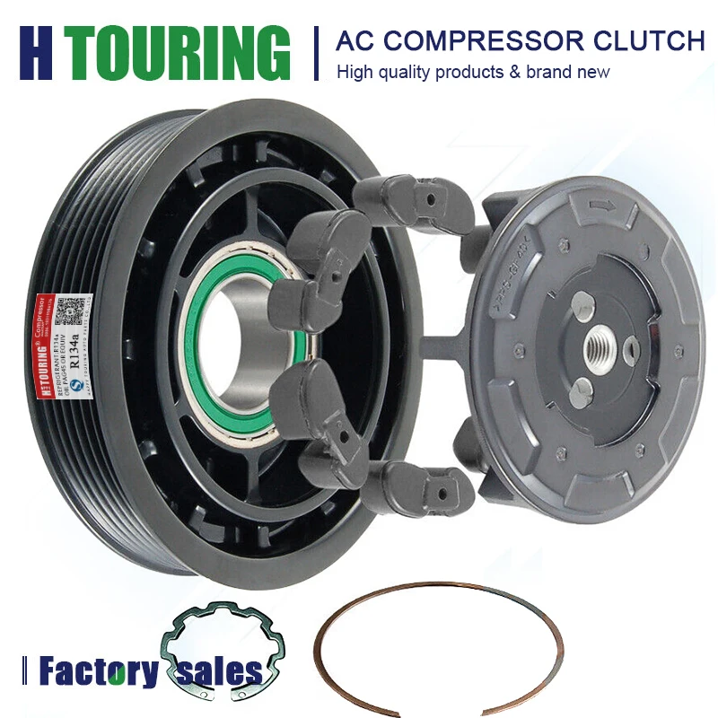 Compressore Aria Condizionata 6 Sel14C Frizione Per Renault Megane Renault Megane Cc Grand Scenic 3 Iii 1.5 1.6 8200939386 4471500020