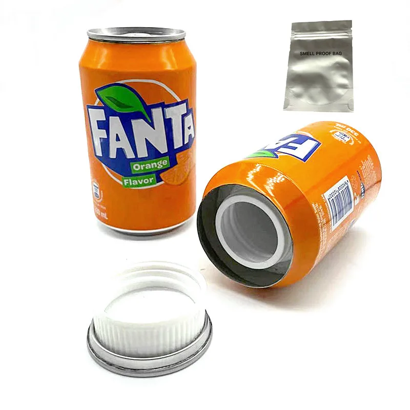 5 Colori Salvadanaio Privato Cola Fanta Can Falso Sight Secret Home Diversion Stash Container Nascondere Gli Strumenti Del Vano Portaoggetti