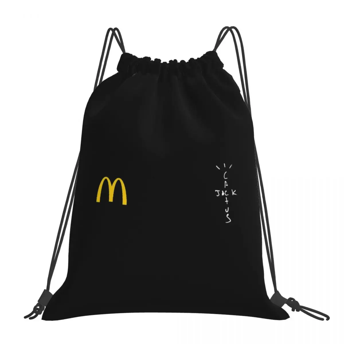 Travis Scott X Mc Zaini Casual Borse Portatili Con Coulisse Coulisse Bundle Pocket Shoes Bag Book Bags For Travel School