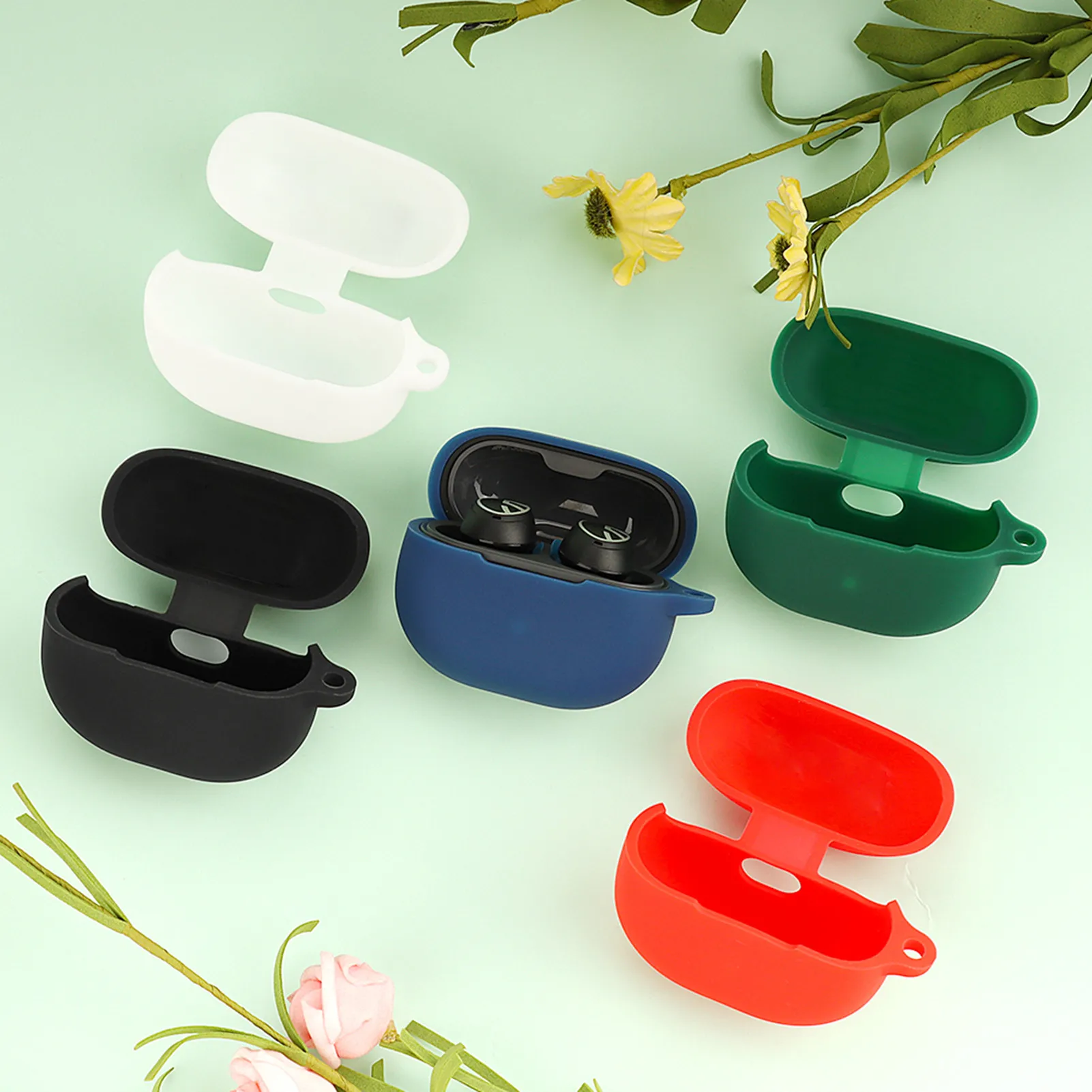 Custodia Morbida In Silicone Per Soundpeats Mini Pro Auricolari Wireless Custodia Protettiva Completa A Prova Di Caduta Per Auricolari Soundpeats Mini