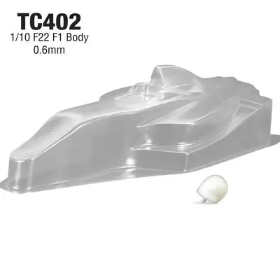 1/10 Rc Pc F1 F22 Spessore 0.6Mm Guscio Trasparente Per Rc F1 Gt Yokomo Tamiya