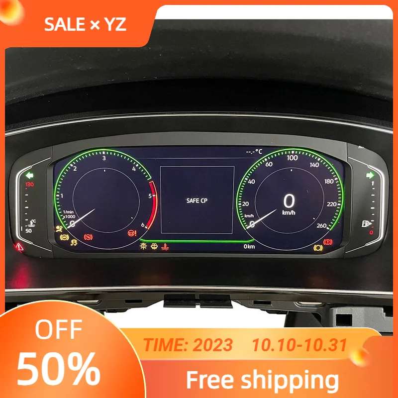 Display Lcd Virtual Cockpit Display Originale Lhd Per Vw Golf Mk7 7.5 Golf 7 7.5 R Gti Veicolo A Benzina