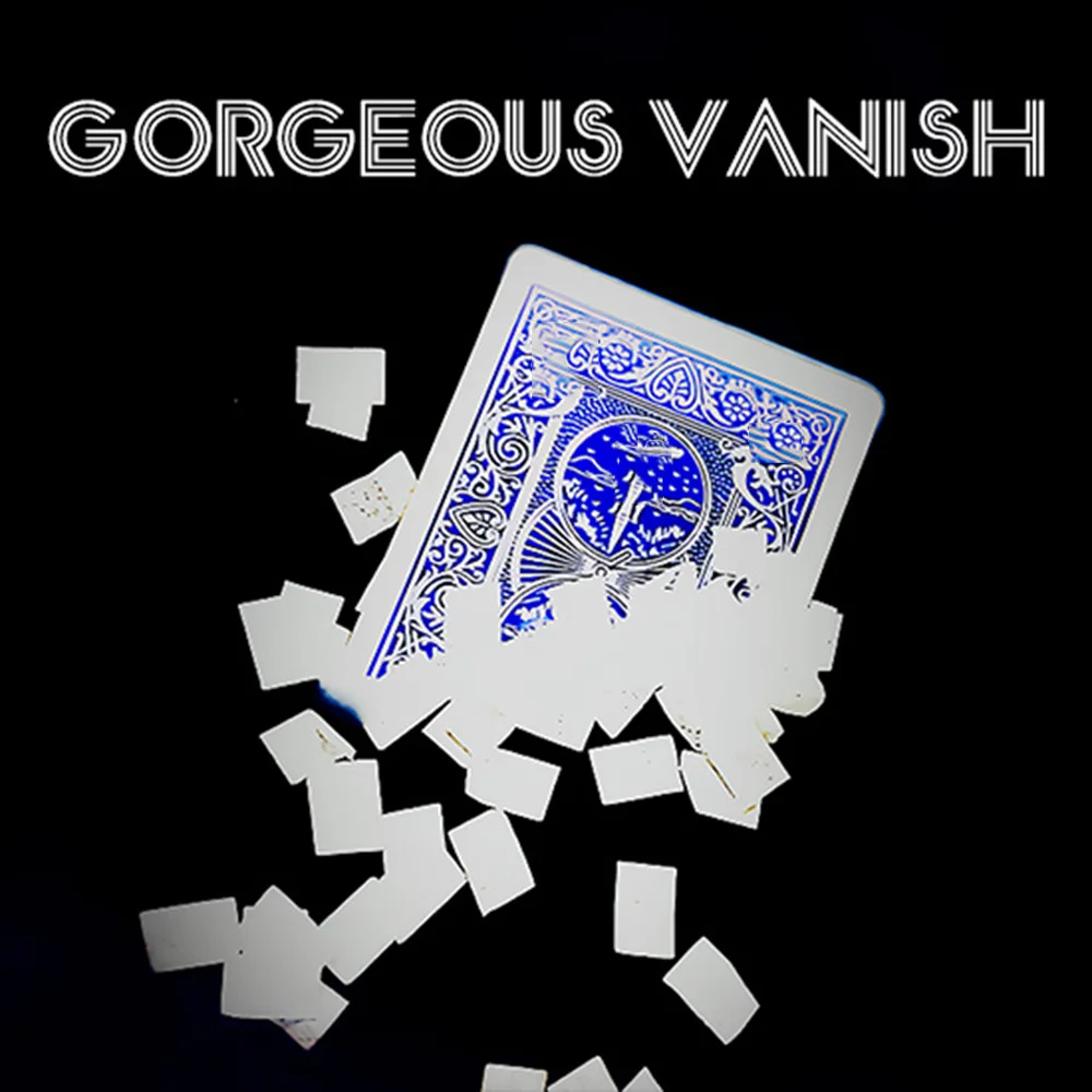 Splendido Vanish Magic Tricks Carta Da Gioco Vanish To Snowflakes Close Up Street Illusions Gimmicks Eaping Card Change Magia