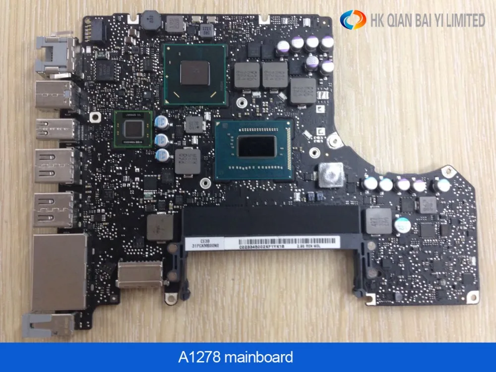 Nuova Scheda Madre Per Macbook Pro 13 "Laptop A1278 Scheda Logica I7 2.7Ghz 4Gb Scheda Madre I7 2620-M Inizio 2011 Md101 Md102