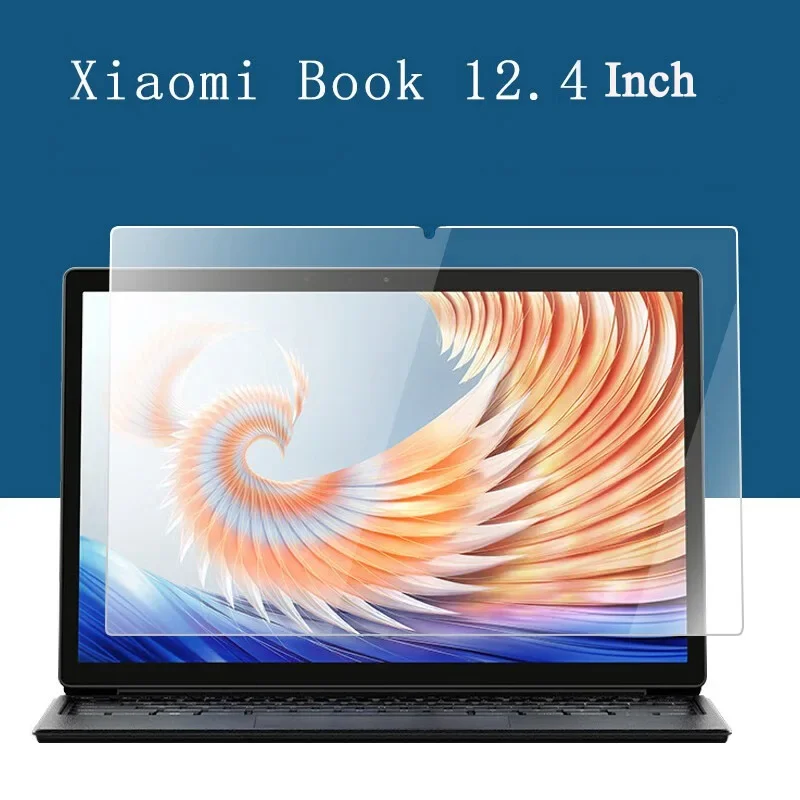 9H Vetro Temperato Per Xiaomi Book 12.4 "Cover Tablet Pellicola Proteggi Schermo Per Xiaomi Mi Book S 12.4" Protezione Vetro Protettivo