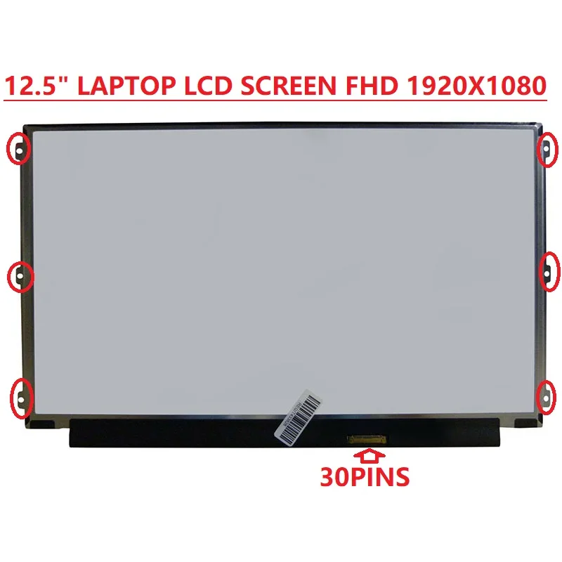 12.5 "Led Lp125Wh2 Slb3 Schermo Lcd Laptop Display Matrix Matrix Per Lenovo S230U K27 K29 X220 X230 Lp125Wh2(Sl)(B3)