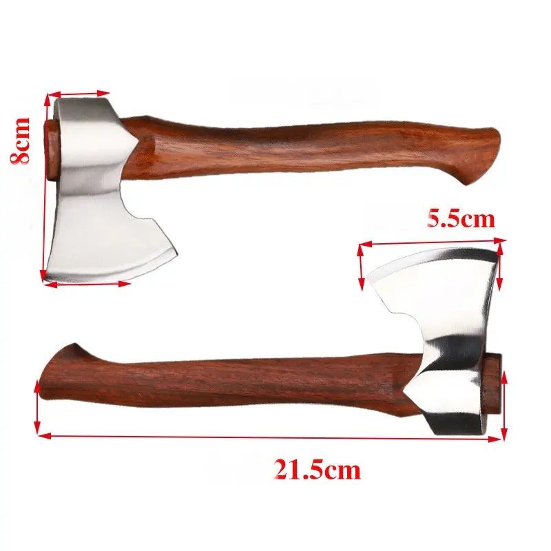 Trskt Tactical Axe Multi Tool Kit Emergency Gear Tourist Ax Survival Axe Outdoor Portable Tomahawk Wild Camping Axe Con Pelle