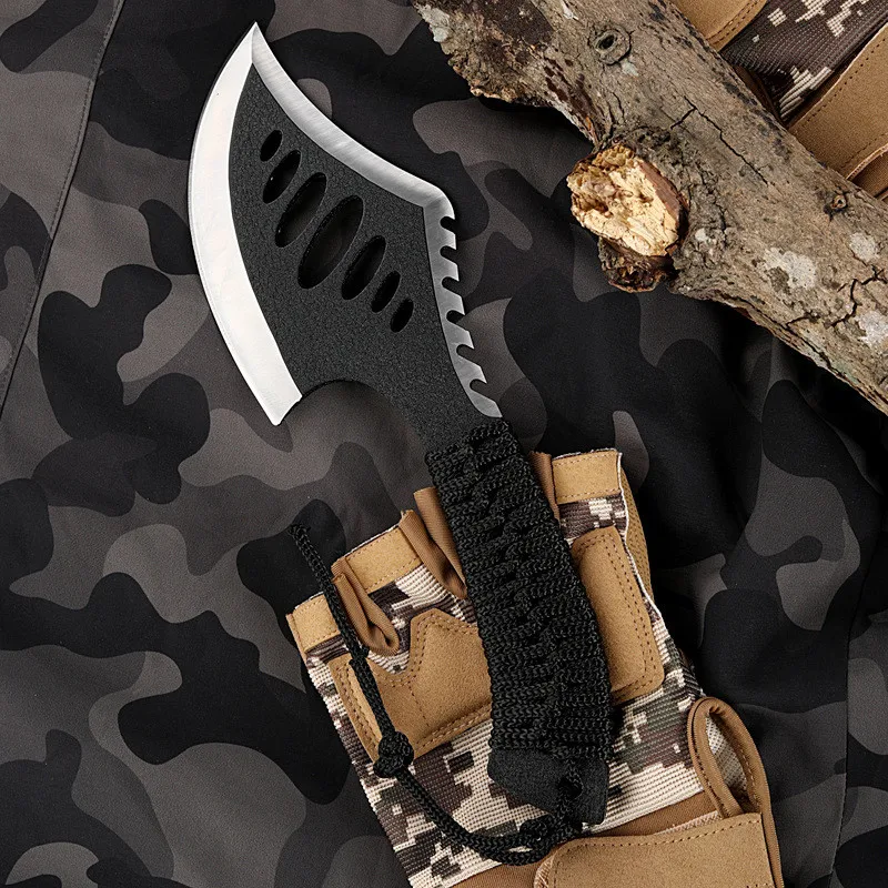 Camping Bone Machete Camping Survival Axe Knife Rescue Axe Tomahawk Outdoor Tools Caccia Martellato