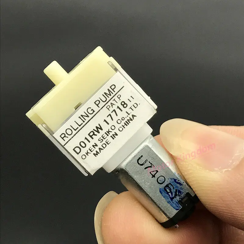 Oken Seiko Dc1.5V-3V Rolling Pump Micro Mini M20 Air Oxygen Pump Per Muslimmonitor Acquario Water Fish Tank