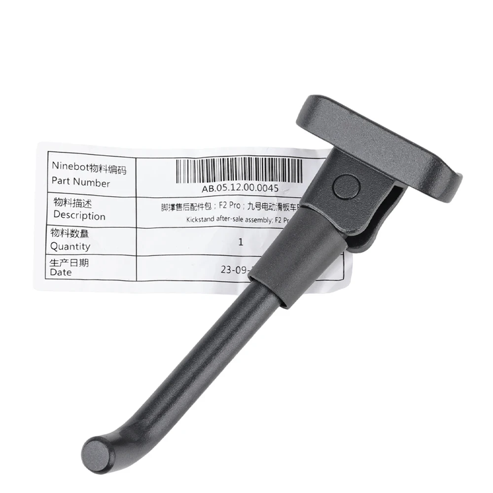 Cavalletto Originale Per Ninebot F2 Pro Scooter Elettrico In Lega Di Alluminio Fold Foot Support Lunghezza 145Mm Parti Di Skateboard