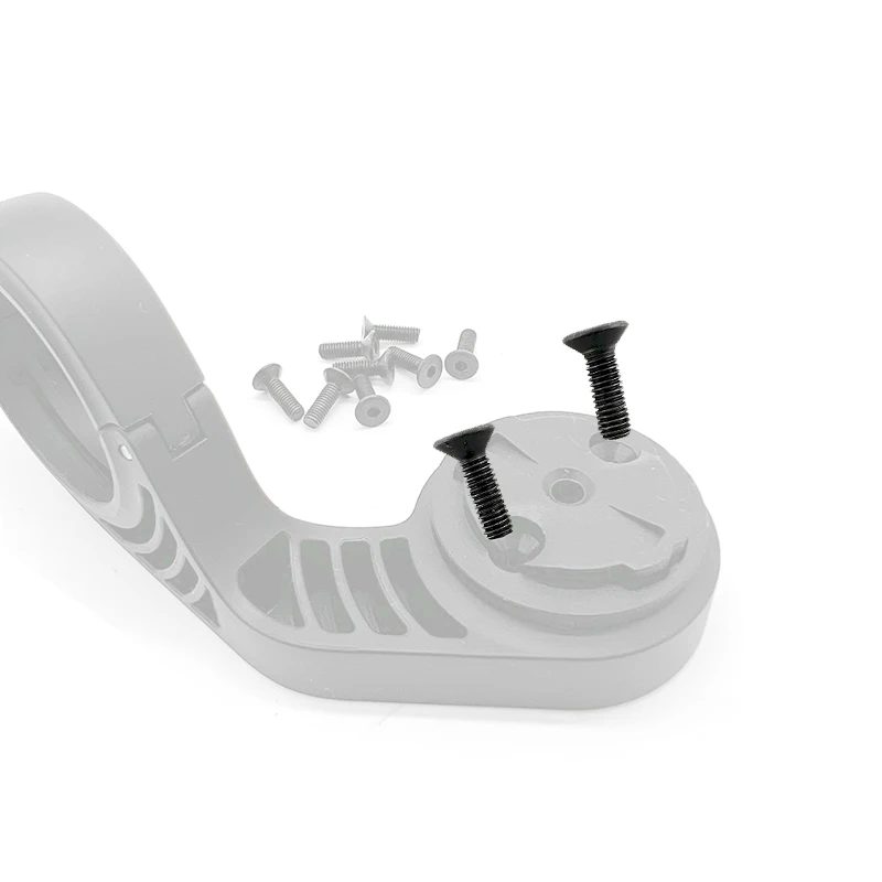 10 Pz/Lotto Garmin Mount Viti Gps Base Chiodi Bike Holder Piastra Bulloni In Acciaio Per Wahoo/Cateye/Bryton/Ginat/Igps Computer Gopro