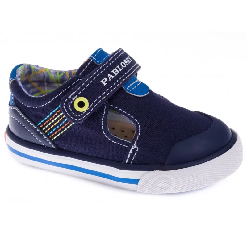 Pepitos Canvas Con Puntale In Gomma Pablosky