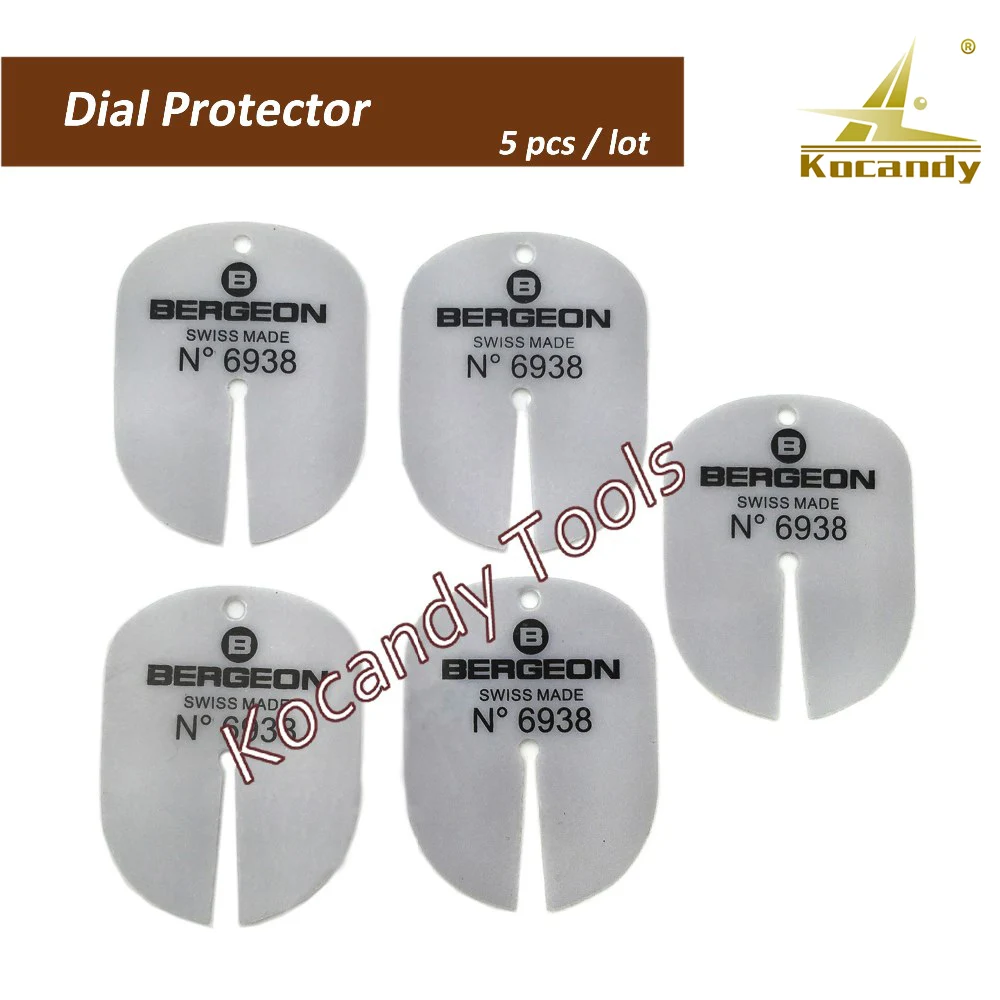 5Pcs Bergeon 6938 Dial Protector Shim Watch Hands Remover Shim Per Watch Dail Cushion Watch Repair Tools