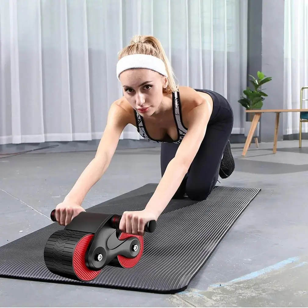 Ab Roller Fitness Wheel Per Palestra E Casa Esercizio Roller Ab Roller Attrezzature Per Esercizi Per Core Workout Ab Workout Equipment