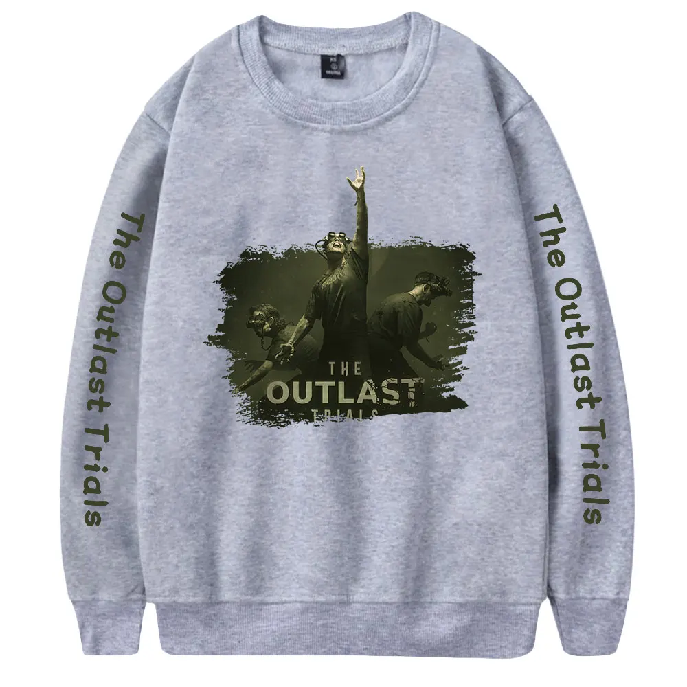 The Outlast Trials O-Collo Felpe Donna Uomo Felpe A Maniche Lunghe Unisex Streetwear Abbigliamento Moda Casual