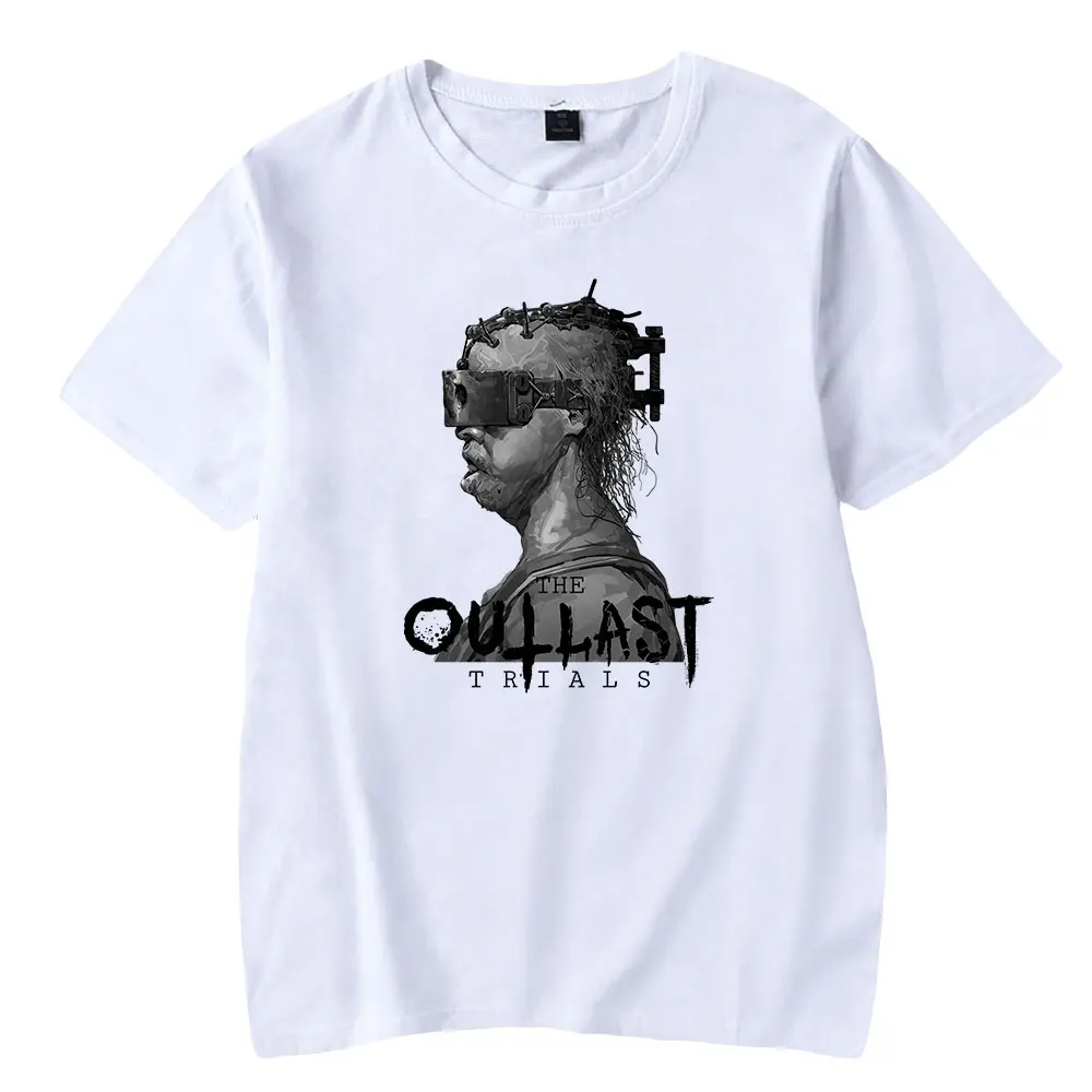 The Outlast Trials Fashion T Shirt Donna Uomo Estate Manica Corta Tee Unisex Casual Streetwear T-Shirt