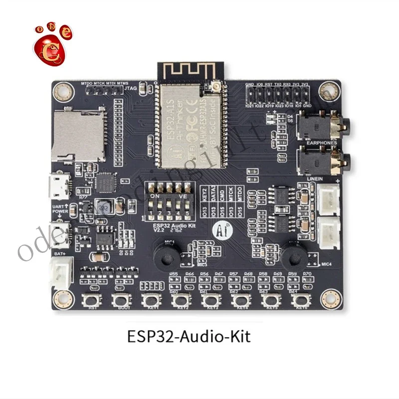 Esp32 Audio Kit Esp32-A1S Wifi + Modulo Bluetooth Porta Seriale Esp32 Al Modulo Audio Wifi Antenna Doppia Antenna Esp32-A1S
