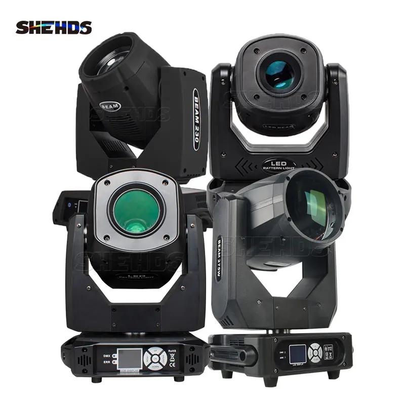 Shehds 275W 10R/230W 7R Beam Lighting 100W/160W/230W Led Spot Moving Head Lighting Per Dj Disco Wedding Bar Party Spotlight