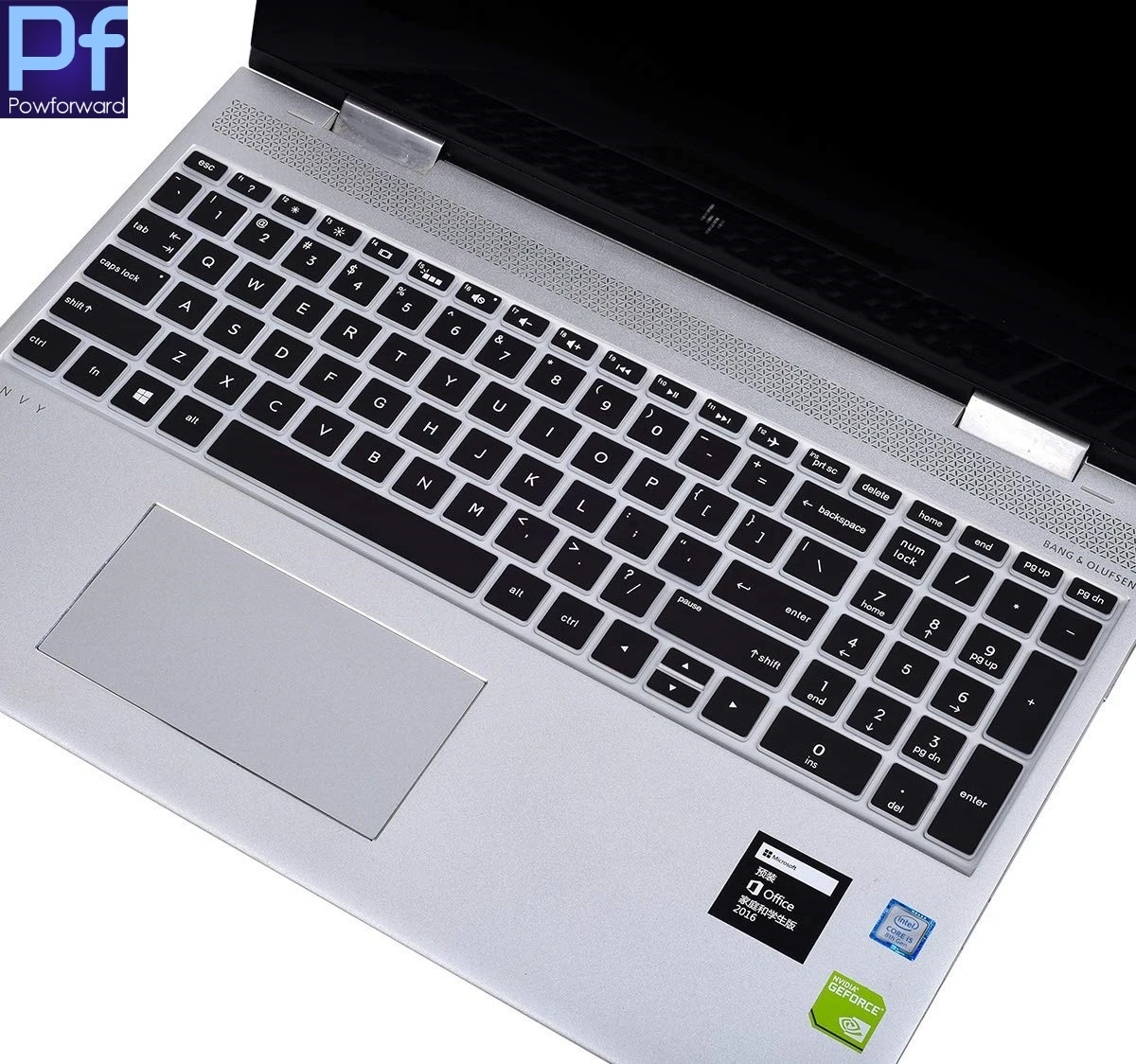 Tastiera Del Computer Portatile Della Copertura Della Protezione Per 2019 2018 Hp Envy X360 15.6 "/Hp Pavilion 15.6/Hp Envy 17.3 "Del Computer Portati