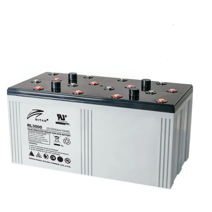 Ritar Rl 2V 200Ah 500Ah 3000Ah Deep Cycle Agm Sealed Mantenere Le Batterie Al Piombo Rohs Gratuite