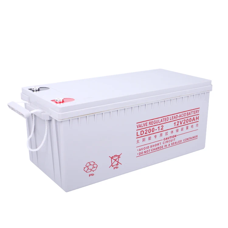 Batteria Gel 12V A Ciclo Profondo 200Ah 200Amp Batterie Agm Per Sistema Solare