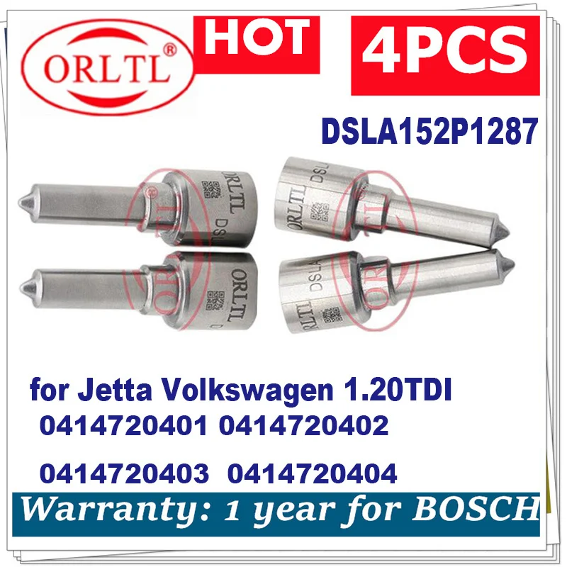 Nuovo Dsla152P1287 0 433 175 379 (0433175379) Per Jetta 0414720401 0414720402 0414720403 0414720404 Diesel Ugello 4Pcs