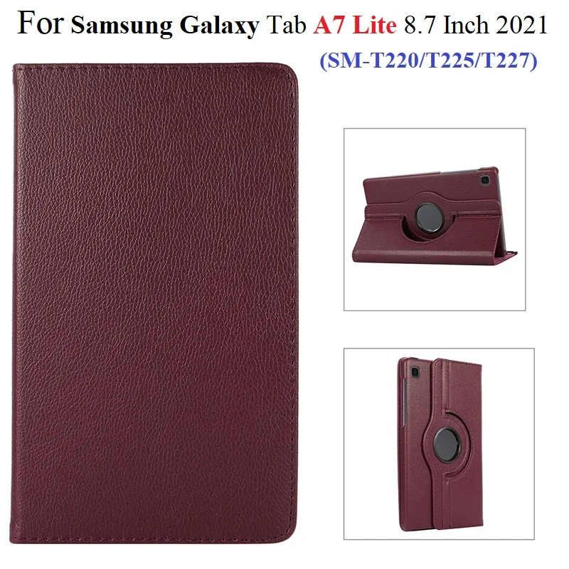 Custodia Per Samsung Galaxy Tab A7 Lite 8.7 Pollici Tablet 2021 Rilasciato Supporto Magnetico Multi-Angolo Per Samsung Galaxy Tab A7 Lite 8.7''