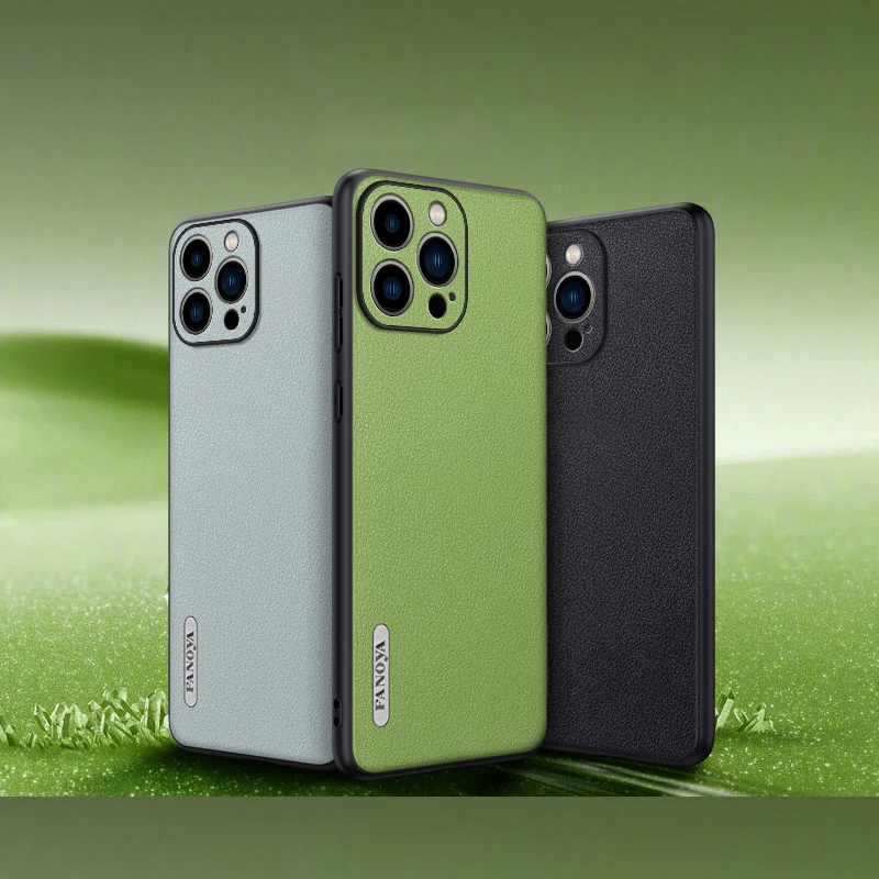 Per Iphone 13 Pro Max 5G Skin Feel Custodia In Pelle Antiurto Cover Posteriore Morbida Funda Per Iphone 13 Pro Max Protector Muslimah Nx