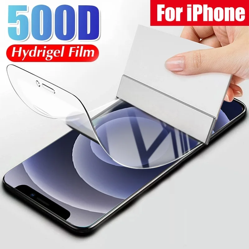 Pellicola Protettiva In Idrogel Per Iphone X Xr Xs Max Proteggi Schermo Su Iphone X R Xs Max Pelicula
