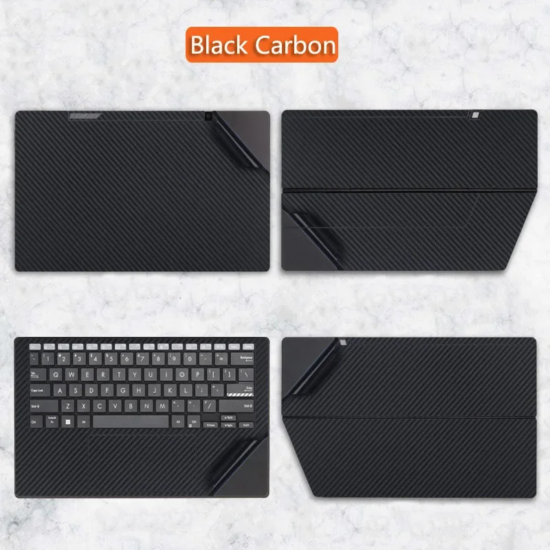 Pelle Del Computer Portatile Per Asus Vivobook 13 Slate Oled T3300 T3300K Protezione In Vinile In Fibra Di Carbonio Per Laptop Da 13.3"