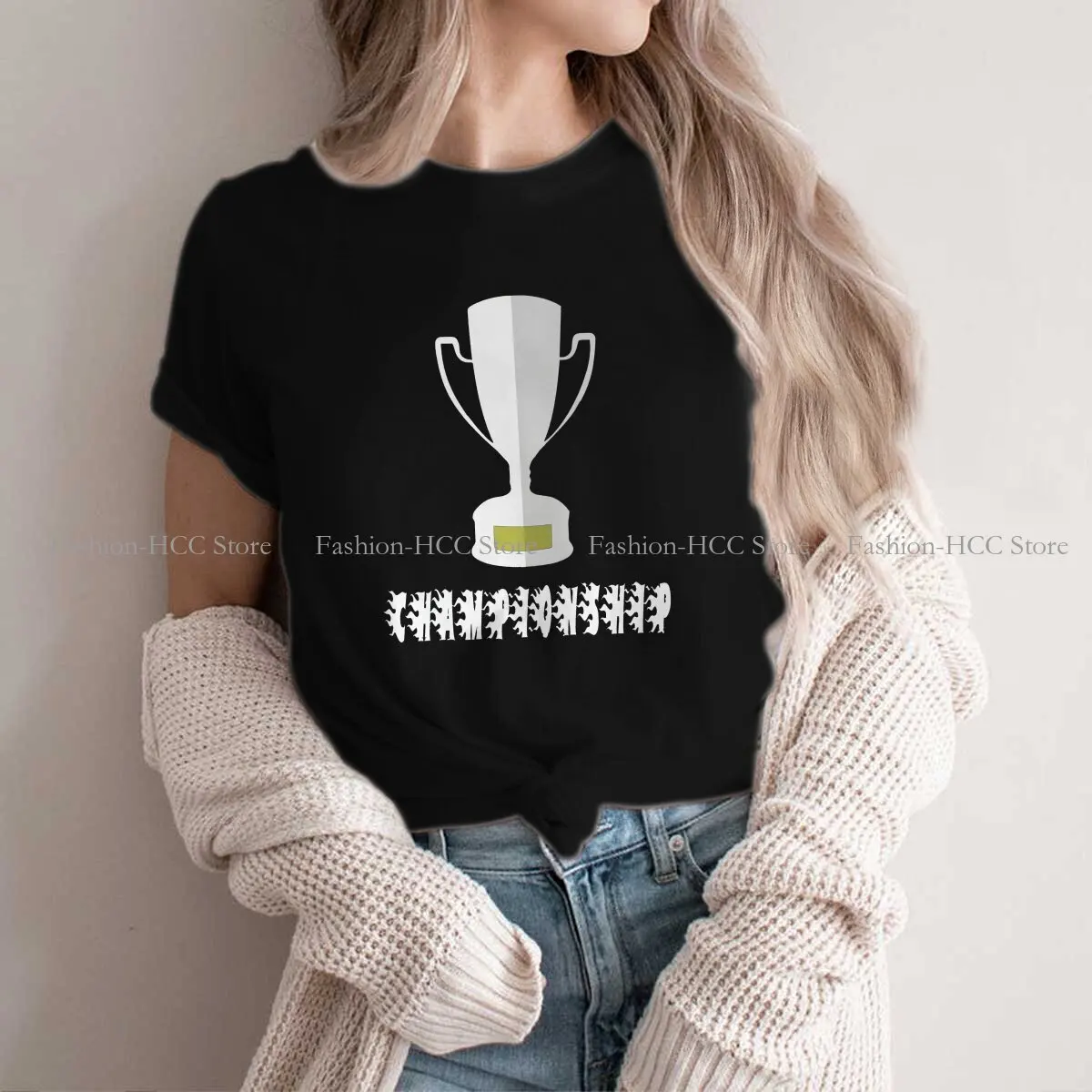 Trofeo O Collo Tshirt In Poliestere Forza Motorsport Maglietta Originale Abbigliamento Donna Individualità