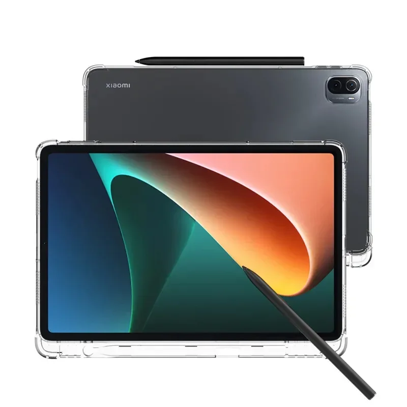 Tpu Per Xiaomi Mipad 5 5 Pro 11 "5 Pro 12.4" Mipad 6 Mipad 6 Pro 11 "Airbag In Silicone Cover Trasparente Slot Per Penna