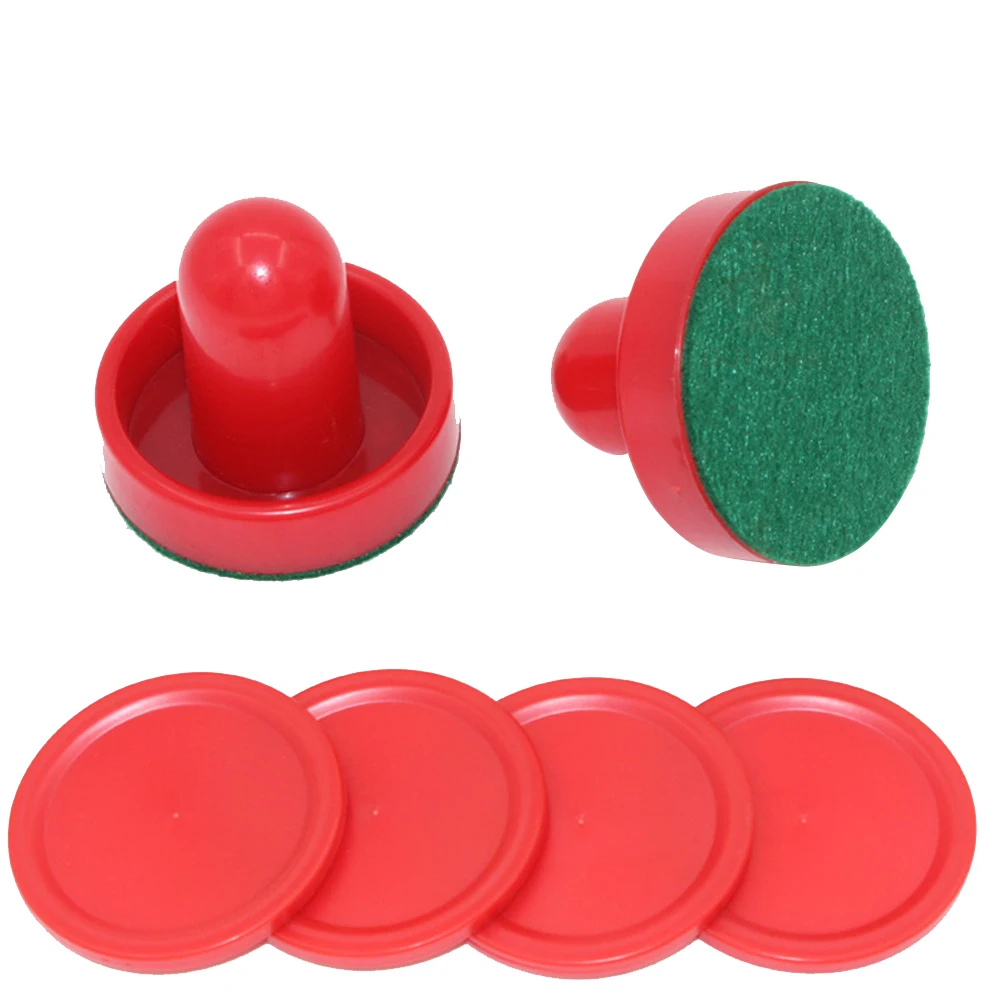 Nuovi Arrivi Air Hockey Mini Table Felt Pusher Puck Mallet Goalies Party Game Tables Goonies Accessori Per L'Intrattenimento All'Ingrosso