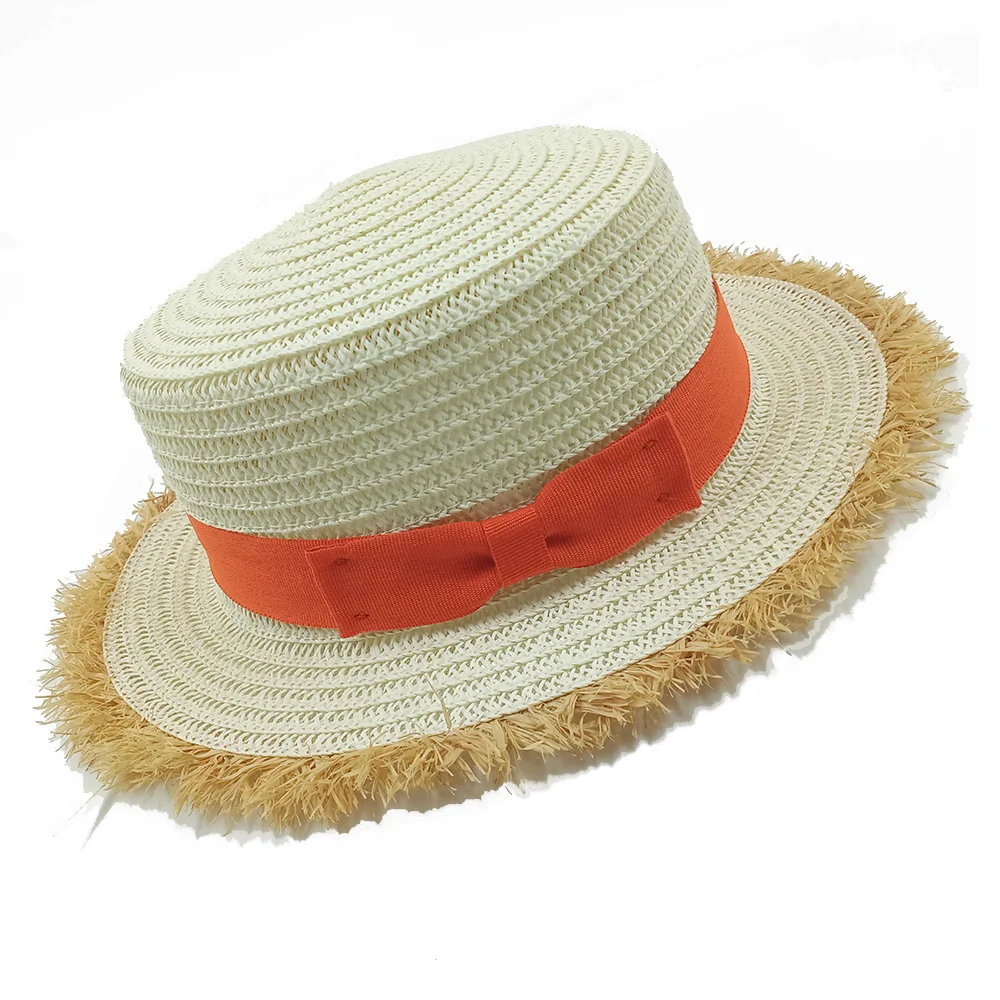 Cappello Da Spiaggia Cappelli Di Paglia Estivi Per Donna Paglia Di Lusso Donna Uomo Panama Vacanza All'Aperto Ragazza Cappello Di Paglia Cappello Da S