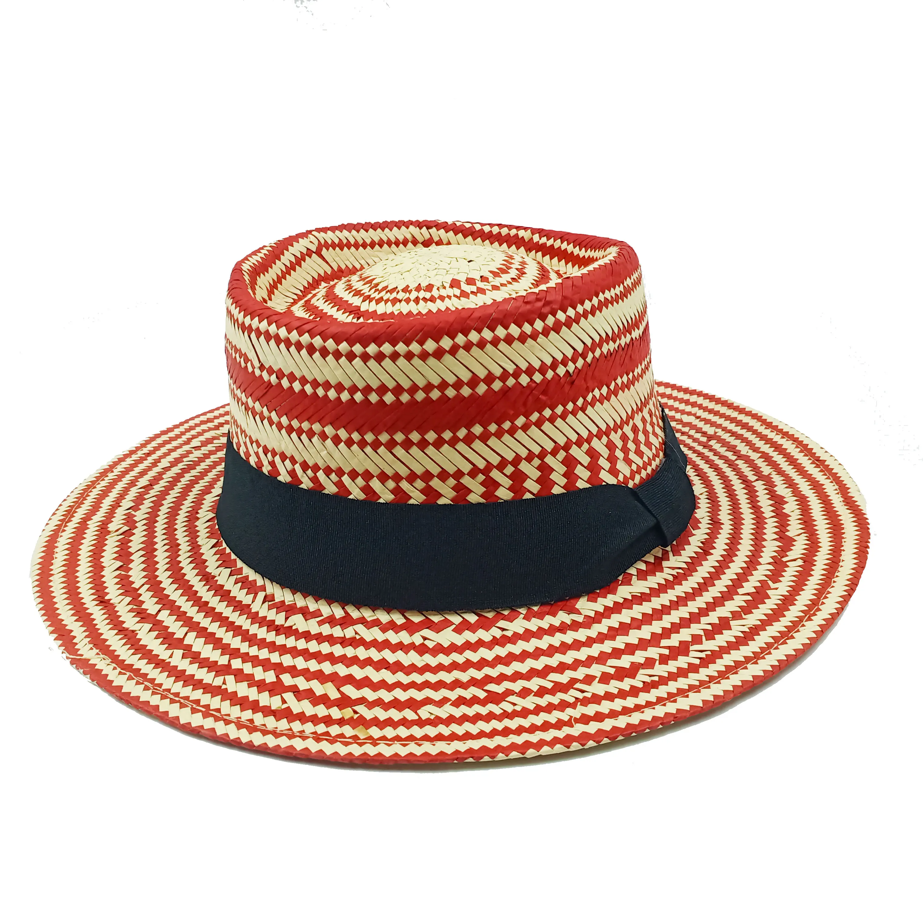 2022 Cappelli Di Paglia Estivi Cappello Da Donna In Rafia Jazz Cappello Di Paglia Di Lusso Donna Uomo Panama Lady Girl Cappello Da Sole In Paglia Per 