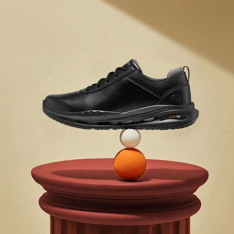 Scarpe Skechers Da Uomo "Arch Fit Orvan" Scarpe Casual Da Lavoro, Comode, Traspiranti E Semplici.