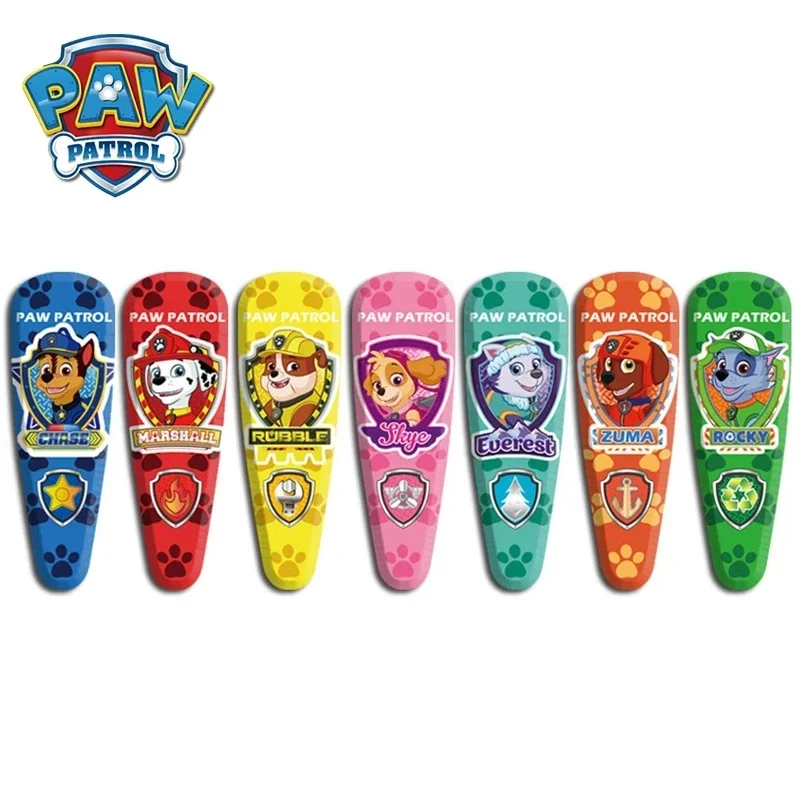 Paw Patrol Cute Children'S Hairpin Jewelry Anime Figure Girl Sweet Princess Girl Little Girl Multicolor Hair Clip Copricapo