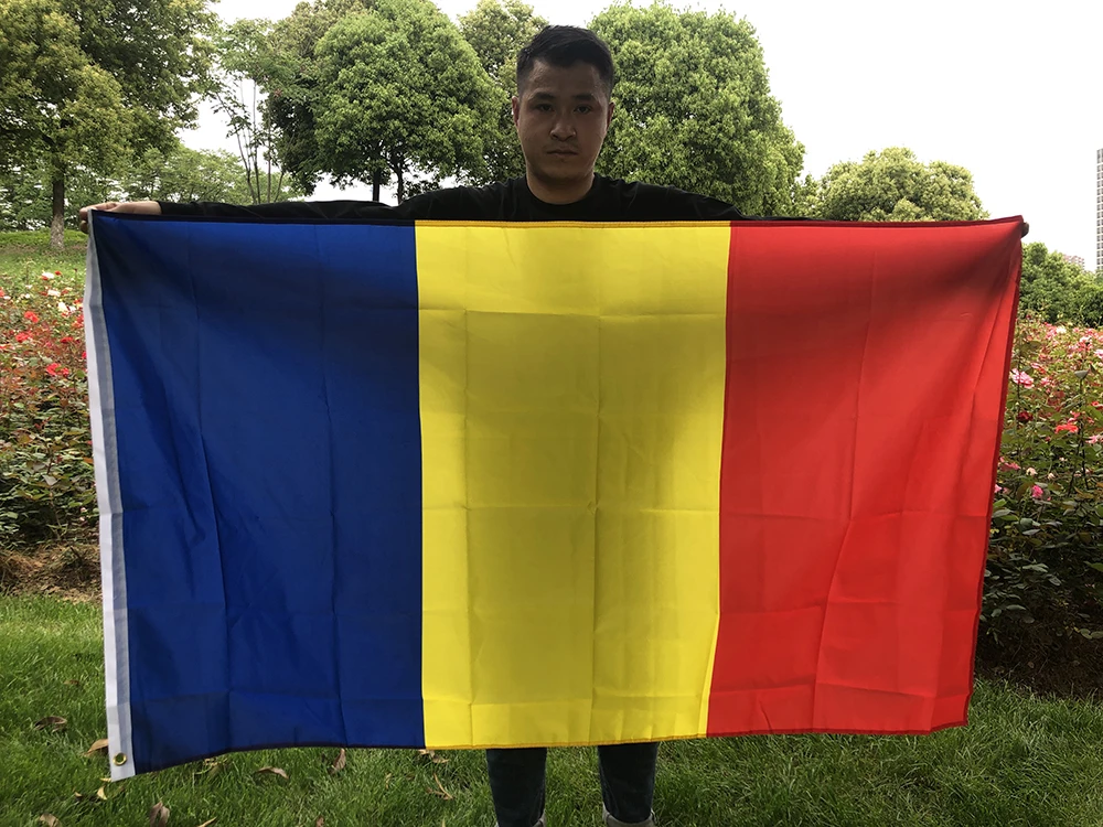 Bandiera Del Cielo Bandiera Della Romania 90*150Cm Appesa Blu Giallo Rosso Ro Rou Bandiera Della Romania Bandiera Standard In Poliestere Banner Per La