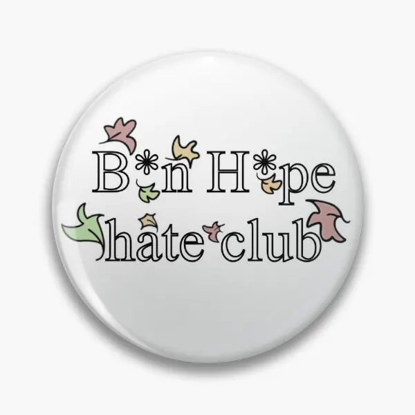 Heartstopper B N H Pe Hate Club Soft Button Pin Spilla Da Donna Vestiti Creativi Collare Distintivo Gioielli Cappello Di Moda Cartone Animato